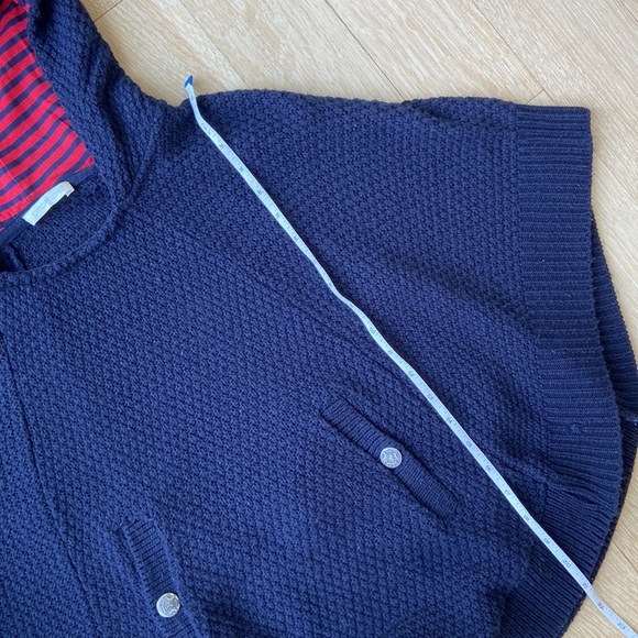 Promod Knit Poncho with Hood - Picture 8 of 16